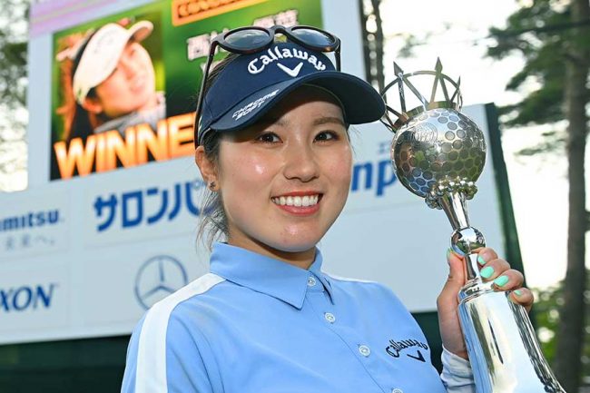 西村優菜「ありがとうと伝えたい」 母の日メジャー初Vで感謝「結果で