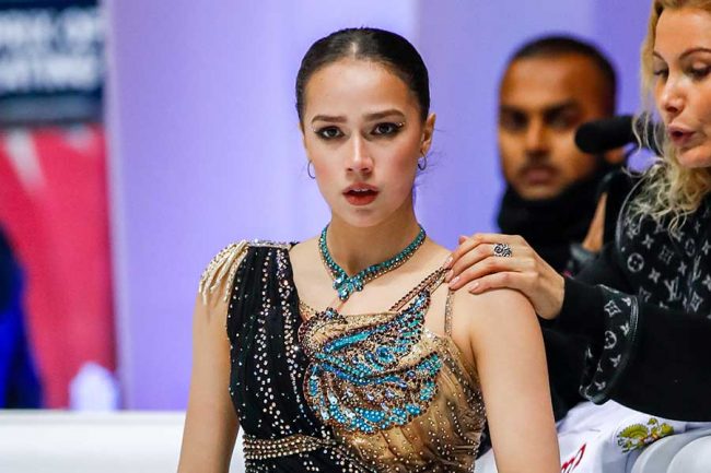 ザギトワ ロシア国内で遮断されたはずのインスタを更新 海外注目 あなたは最高 The Answer