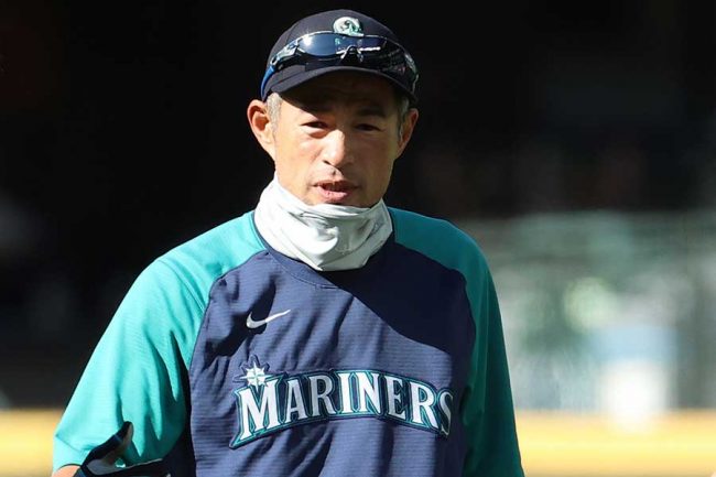 イチロー氏が笑顔でハグ 三冠王との 再会2ショット に米歓喜 子供時代のヒーロー The Answer