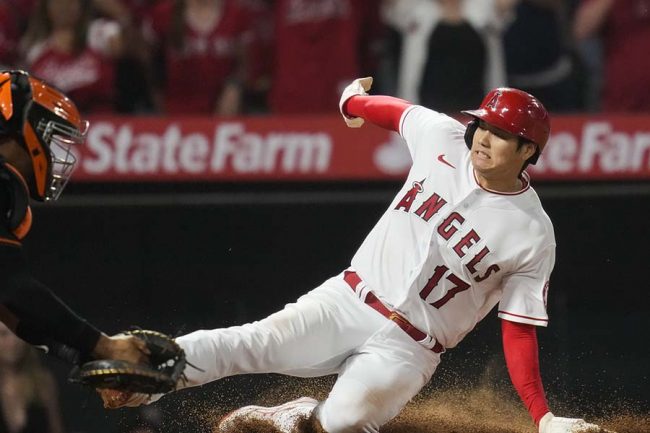 脚も化け物並 この分析面白い 大谷翔平 ホーム激走の証拠写真に日本人も驚愕 The Answer