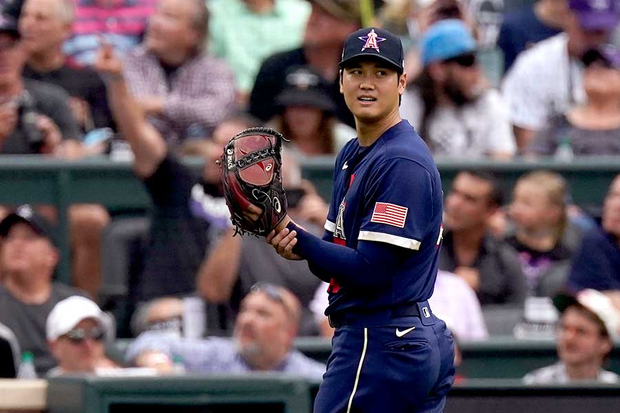 大谷翔平 2023年MLBオールスター‼️オーセンティックジャージ+