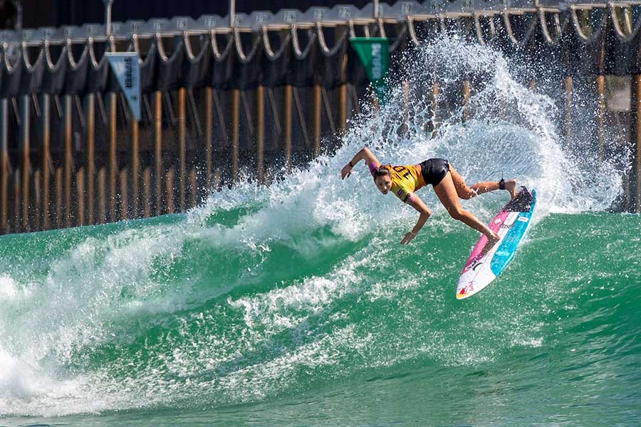 サーフィン米国女子代表のカリッサ・ムーア【写真：Getty Images】