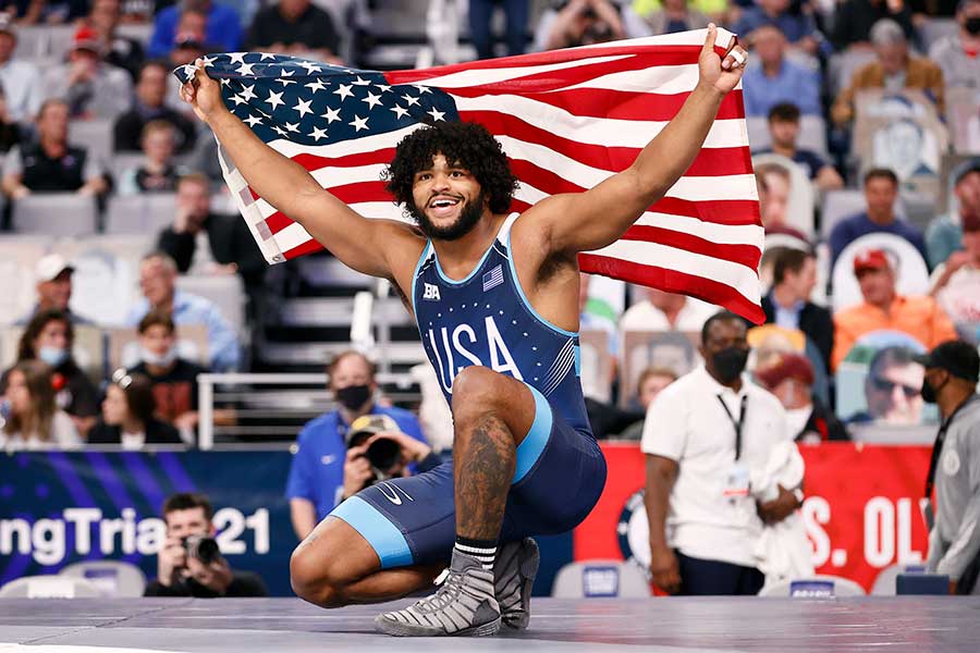 レスリング米国代表のトレーシー・ハンコック【写真：Getty Images】