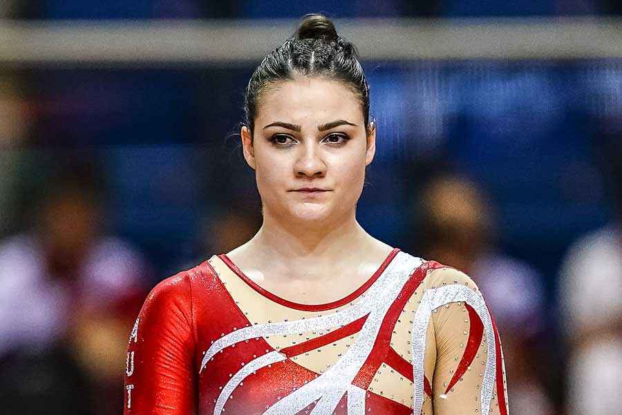 東京五輪体操女子オーストリア代表のエリザ・へメルレ【写真：Getty Images】