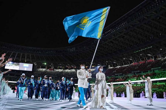 カザフ美人旗手 話題のプリンセス衣装を海外記者も絶賛 超美しい 最高衣装賞だ The Answer スポーツ文化 育成 総合ニュースサイト