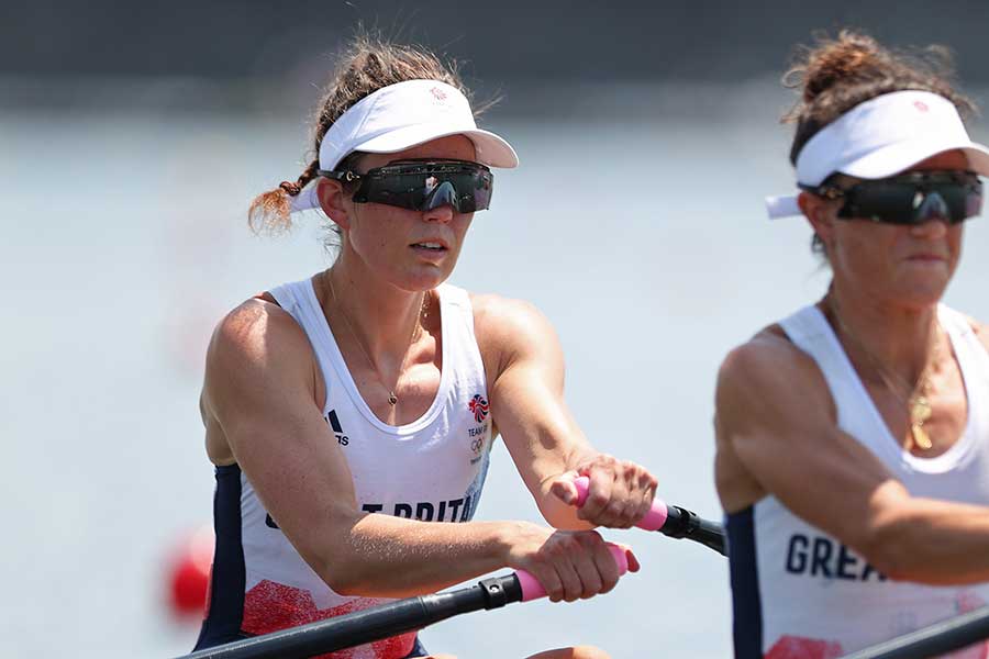 東京五輪でボート女子に出場した英国代表のエミリー・クレイグ【写真：Getty Images】