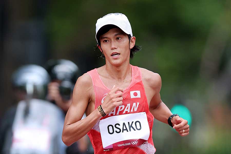 男子マラソンで6位入賞を果たした大迫傑【写真：Getty Images】