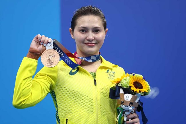 帰国した豪飛込女子、五輪みやげを隔離生活の相棒に抜擢 海外ファン