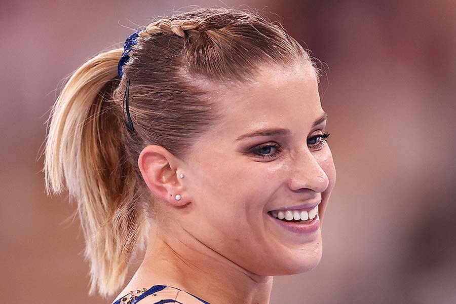 体操のドイツ代表エリザベト・ザイツ【写真：Getty Images】