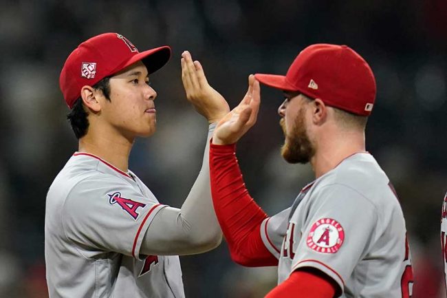 大谷翔平が試合後の会見で着ていたTシャツが米話題「超素敵！」「MVP級