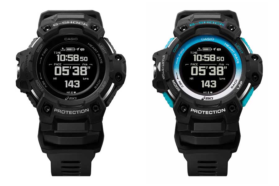 新発売のG-SHOCKと連携で心拍計測 ウォーキングスマホアプリ