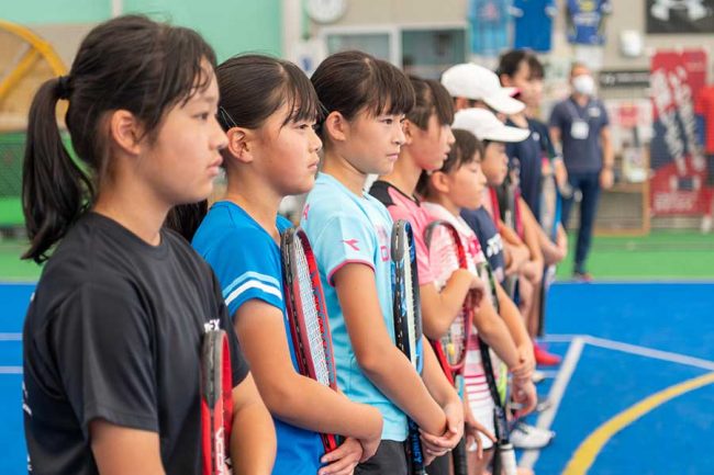 生かされていたコロナ禍の遠隔指導 福島の子どもに伝えた現役プロテニス選手の言葉 The Answer スポーツ文化 育成 総合ニュースサイト