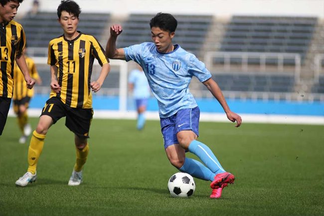 してやったり」感はゼロ 桐光学園FW田中、7年連続決勝を導いた