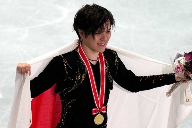 宇野昌磨 エキシビション裏側の日韓カナダ3ショットに海外虜 かわい子ちゃんたち The Answer