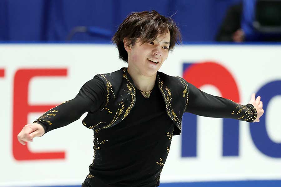 NHK杯男子シングルで優勝した宇野昌磨【写真：Getty Images】