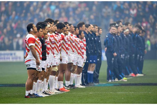 ラグビー日本代表のブレザー　1985年フランス遠征 ラグビー日本代表のブレザー 1985年フランス遠征 ラグビー日本