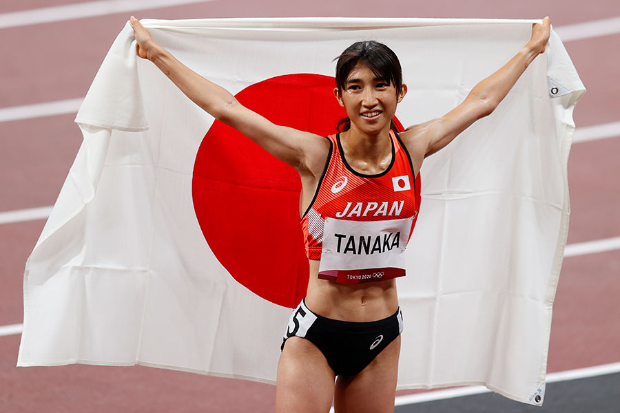 東京五輪1500m決勝で8位入賞した直後の田中希実、本人が思うその価値とは【写真：Getty Images】
