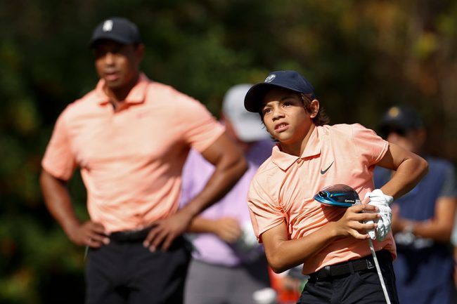 ウッズ12歳愛息、すでに大物感 元世界1位への
