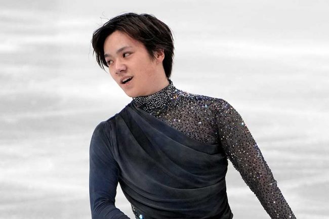 宇野昌磨 トップ 新しいコスチューム