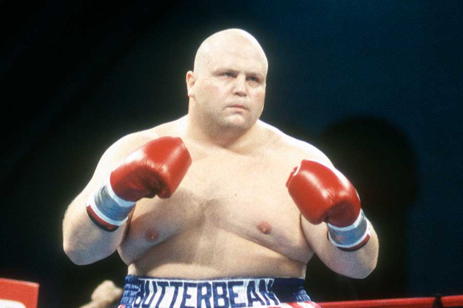 プロボクサーとしても活躍した「バタービーン」ことエリック・エッシュ（写真は1997年）【写真：Getty Images】