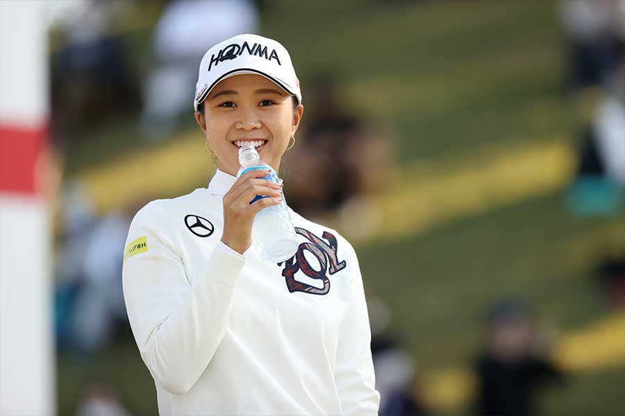 女子ゴルフの金澤志奈【写真：Getty Images】