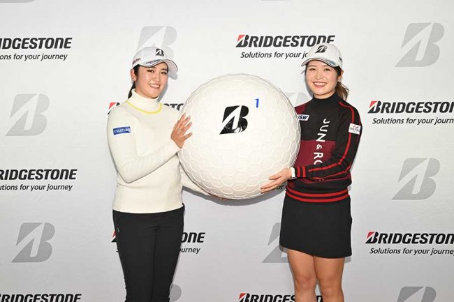 ウッズ使用のブリヂストン新ボール 賞金女王・稲見萌寧が絶賛「全てが 
