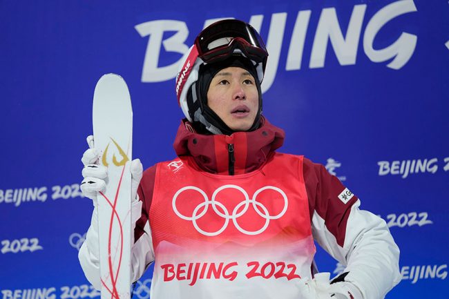 結果待ち メダル確定 モーグル堀島行真 激写されていた決定的瞬間が泣ける The Answer