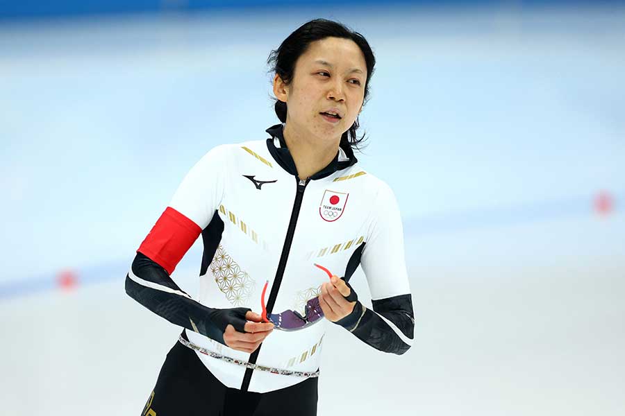 北京五輪・スピードスケート女子1500mで銀メダルを獲得した高木美帆【写真：Getty Images】
