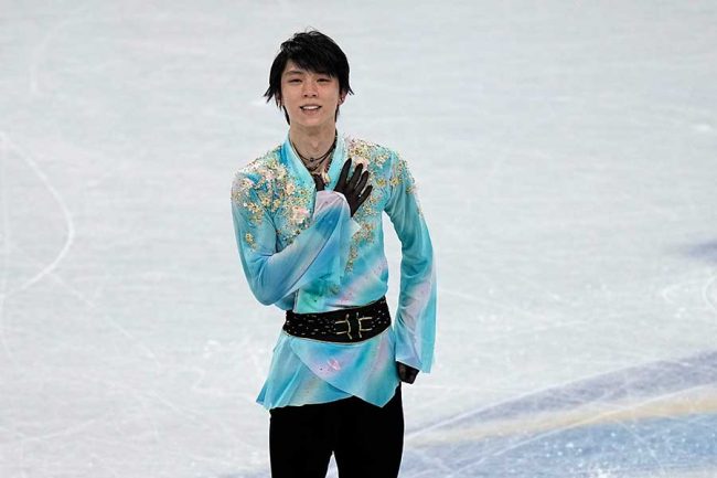 羽生結弦、4回転半直後に滑ったロシア18歳が感銘「レジェンドと滑るの
