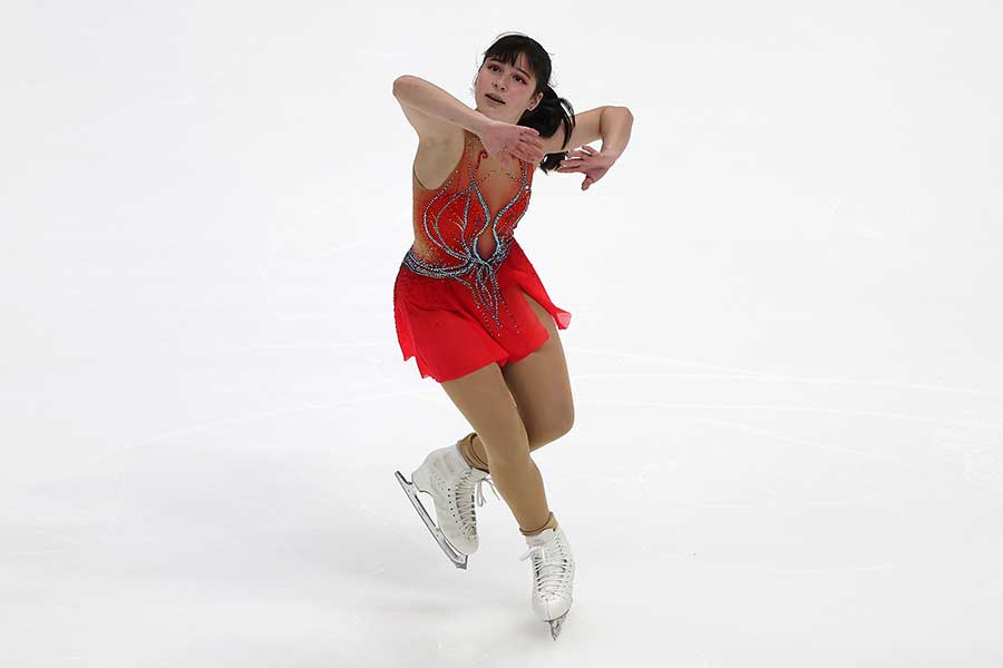 北京五輪・フィギュアスケート女子米国代表のアリサ・リウ【写真：Getty Images】