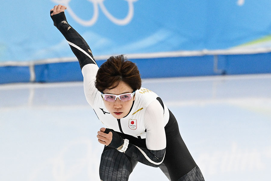 北京五輪スピードスケート女子500メートル、17位に終わった小平奈緒【写真：Getty Images】