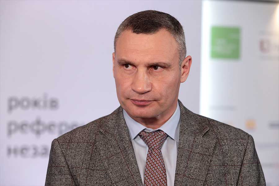 キエフ市長のビタリ・クリチコ氏（撮影は2021年）【写真：Getty Images】
