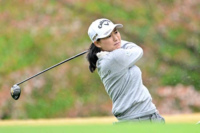 横峯さくらが暫定3位発進 託児ルーム設置がプラス「ゼロがイチになった