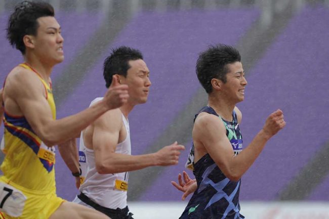 陸上・多田修平、予選10秒57でA決勝進めず 土砂降り悪天候「自分の走り