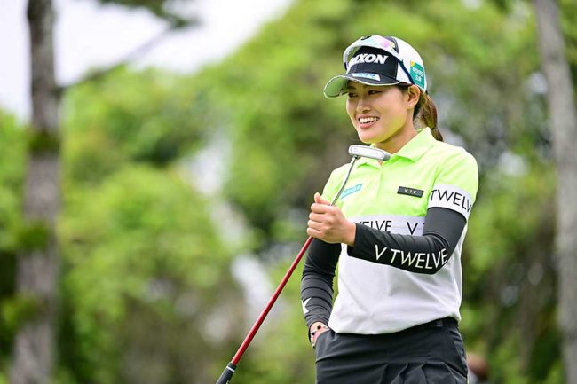 No.1ルーキー賞の21歳小倉彩愛、一時1打差のV争いで5位「最近弱気に