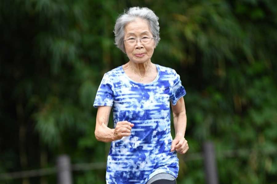 70歳でマラソンを始め年齢別の世界記録を持つ中野陽子さん