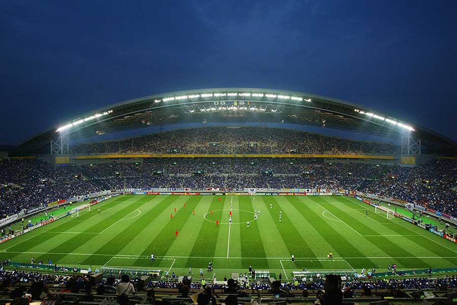 日韓W杯では日本VSベルギーなど4試合が開催された埼玉スタジアム【写真：Getty Images】