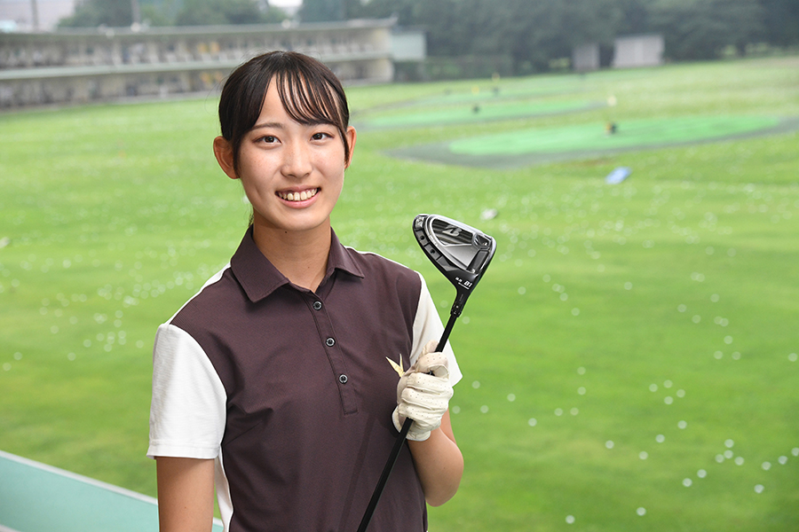 注目の17歳ゴルファー馬場咲希、全米女子オープンにアマチュア選手として出場した【写真：徳原隆元】