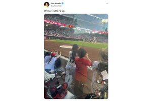 大谷翔平の本拠地での人気ぶりにモラーレス氏も驚き（画像はモラーレス氏のツイッターのスクリーンショットより）