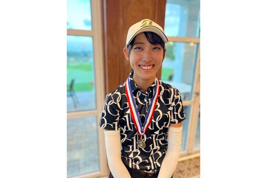 全米女子ジュニアゴルフ選手権、首位タイで予選を通過した馬場咲希【写真：父・哲也さん提供】