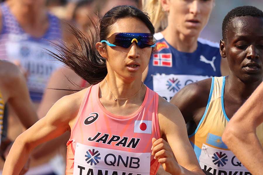 世界陸上、女子5000メートル予選を通過した田中希実【写真：Getty Images】