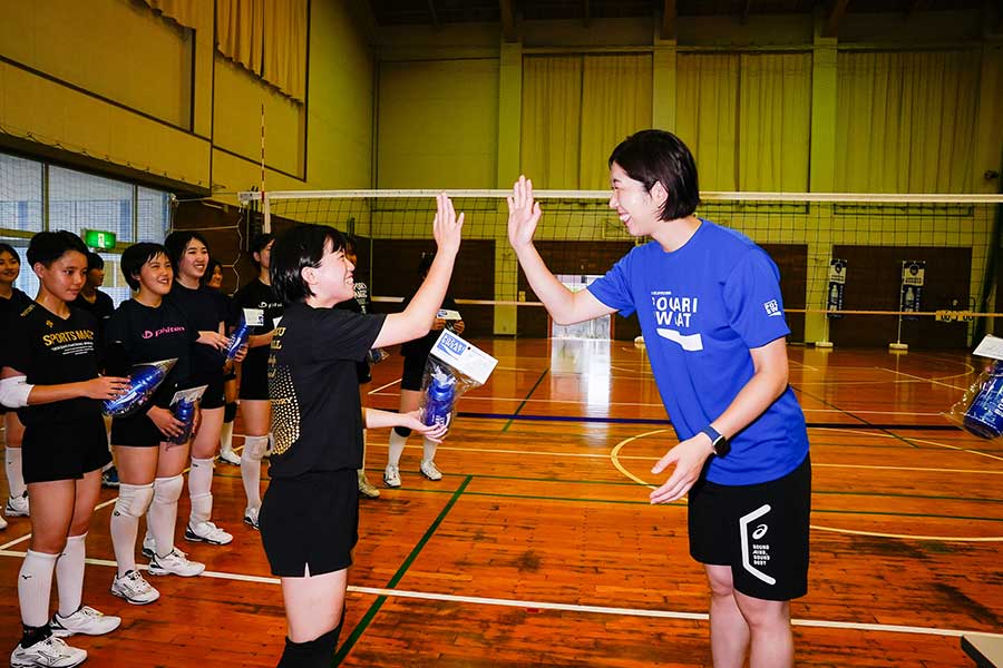 荒木さんが結婚、出産を経て復帰した日本代表で抱えていた悩みとは【写真：荒川祐史】