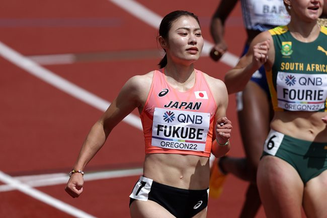 世界陸上 日本新記録の100m障害 福部真子が同組世界新に衝撃 ヤバイヤバイと必死に追いかけて The Answer