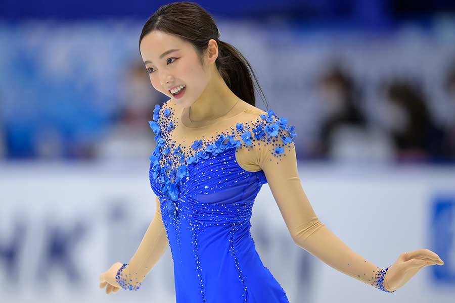 本田真凜【写真：Getty Images】