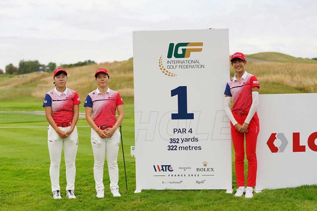 全米女子アマV馬場咲希、世界女子アマチーム戦を前に感激「プレーする