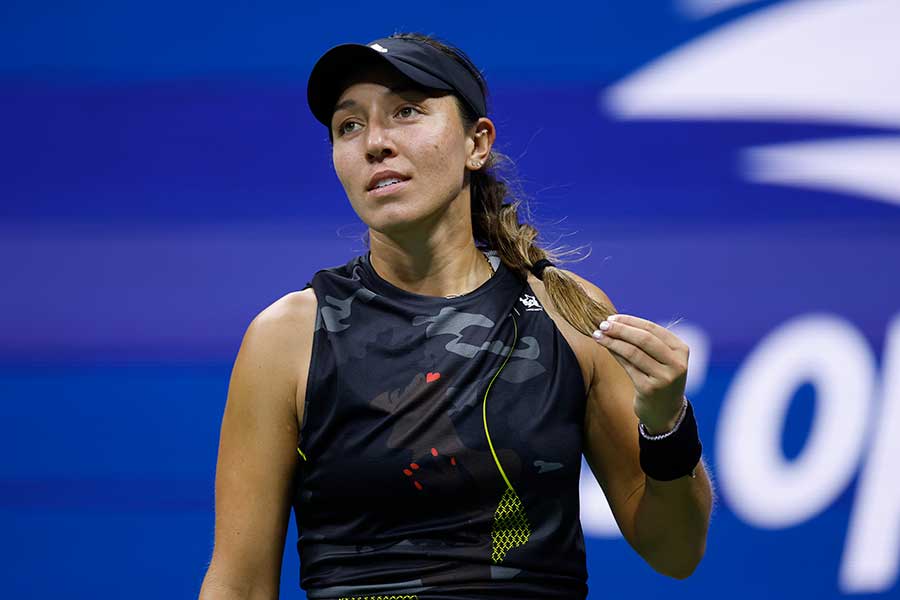 テニスの全米オープン、準々決勝で敗れたジェシカ・ペグラ【写真：Getty Images】
