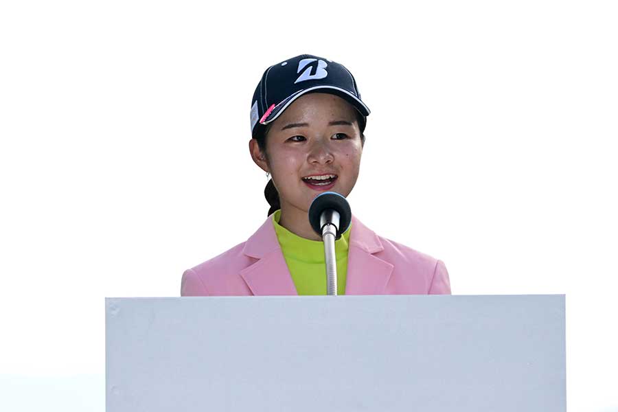 予選会から出場した19歳川崎春花が初優勝を飾った【写真：Getty Images】