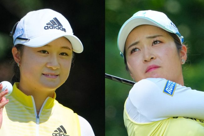 女子ゴルフ最終組2人が勝負ウェアそっくりの珍事 ファン「混乱した