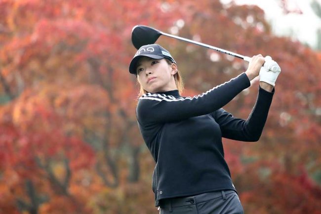 渋野日向子 米ツアー初のホールインワン 口に手を当て唖然 大喜び ヤッター The Answer