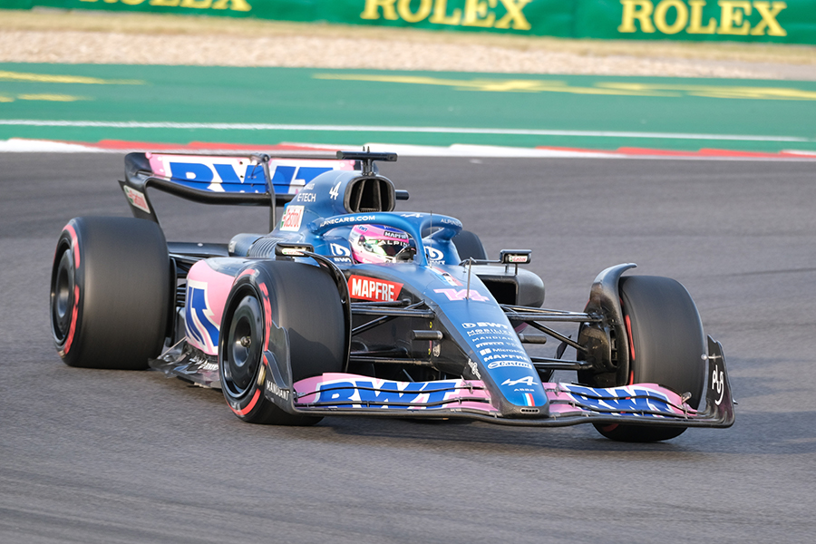 F1アメリカGPに参戦したフェルナンド・アロンソ【写真：Getty Images】